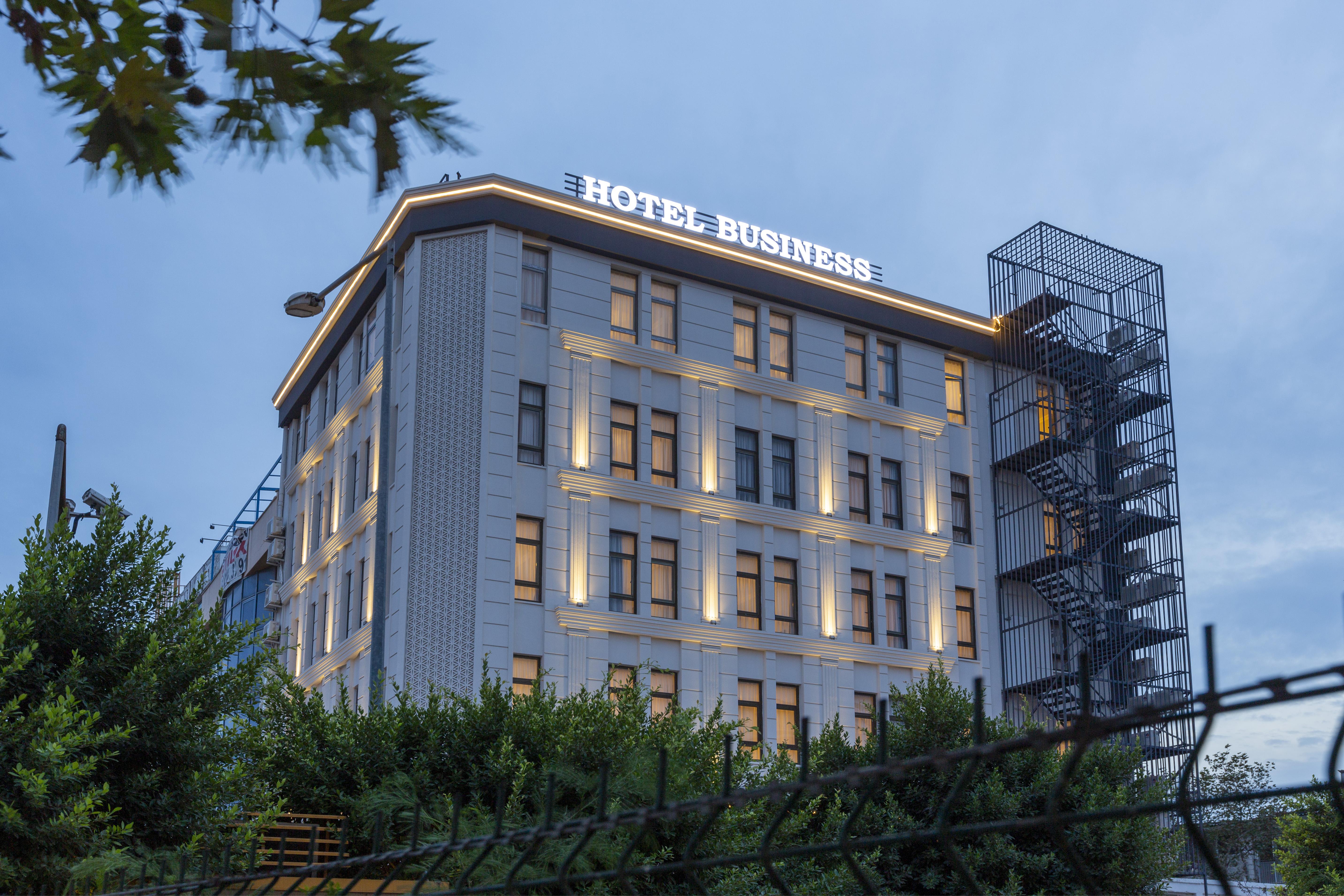 Antalya Business Hotel Bagian luar foto
